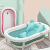 Foldable Baby Baththub with Non-slip cushion pad