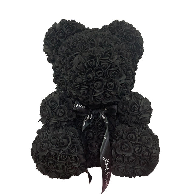 Rose Flower Teddy Bear