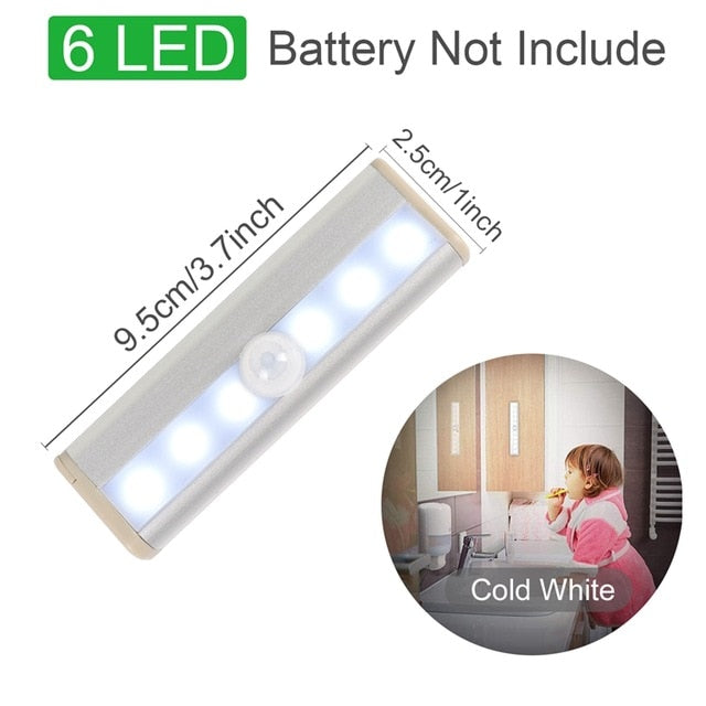 LED Motion Sensor Wireless Lights