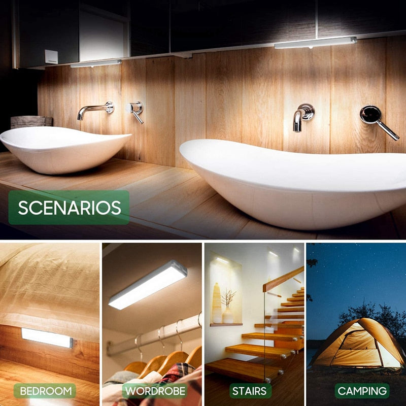 LED Motion Sensor Wireless Lights